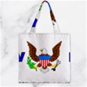 Zipper Grocery Tote Bag 
