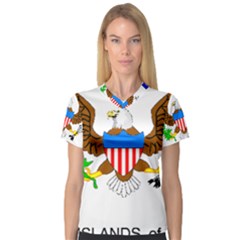 V-Neck Sport Mesh T-Shirt 