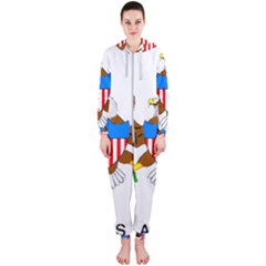 Hooded Jumpsuit (Ladies) 