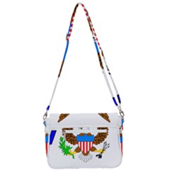 Shoulder Bag with Back Zipper 