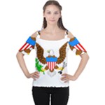 E8cftciweaqngbg Cutout Shoulder Tee