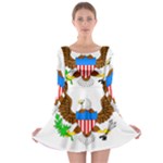 E8cftciweaqngbg Long Sleeve Skater Dress