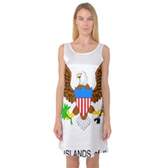 Sleeveless Satin Nightdress 