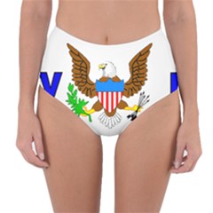 Reversible High-Waist Bikini Bottoms 
