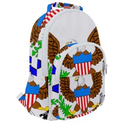 Rounded Multi Pocket Backpack 