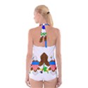 Boyleg Halter Swimsuit  