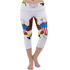 Capri Yoga Leggings Front Capri Yoga Leggings Front