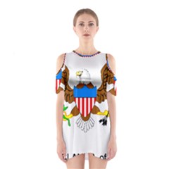 Shoulder Cutout One Piece Dress 