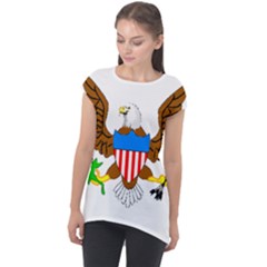 Cap Sleeve High Low Top 