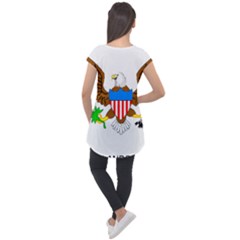 Cap Sleeve High Low Top 