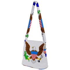 Zipper Messenger Bag 