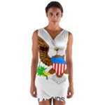 E8cftciweaqngbg Wrap Front Bodycon Dress