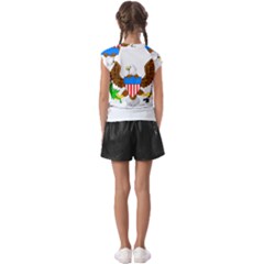 Kids  Raglan Cap Sleeve T-Shirt 