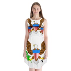 Sleeveless Chiffon Dress   