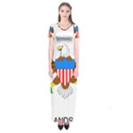 E8cftciweaqngbg Short Sleeve Maxi Dress