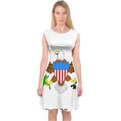Capsleeve Midi Dress 