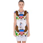E8cftciweaqngbg Capsleeve Drawstring Dress 