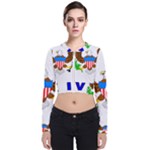 E8cftciweaqngbg Long Sleeve Zip Up Bomber Jacket