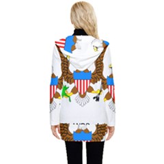 Button Up Hooded Coat  