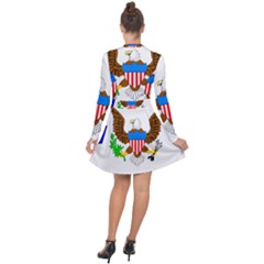 Long Sleeve Panel Dress 