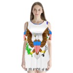 E8cftciweaqngbg Shoulder Cutout Velvet One Piece