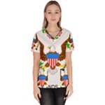 E8cftciweaqngbg Women s V-Neck Scrub Top