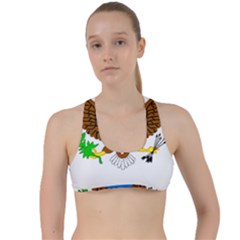 Criss Cross Racerback Sports Bra 