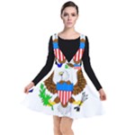 E8cftciweaqngbg Plunge Pinafore Dress