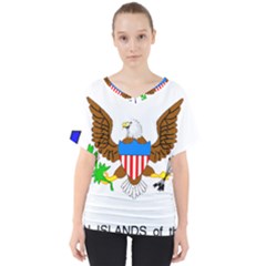 V-Neck Dolman Drape Top 