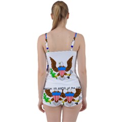Tie Front Two Piece Tankini 