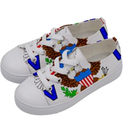 Kids  Low Top Canvas Sneakers 