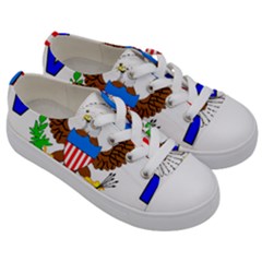 Kids  Low Top Canvas Sneakers 