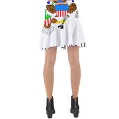 Wrap Front Skirt 