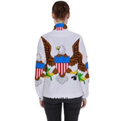 Women s High Neck Windbreaker 