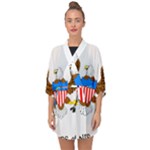 E8cftciweaqngbg Half Sleeve Chiffon Kimono