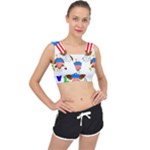 E8cftciweaqngbg V-Back Sports Bra