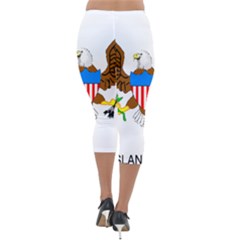 Lightweight Velour Capri Leggings  