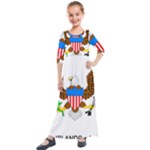 E8cftciweaqngbg Kids  Quarter Sleeve Maxi Dress