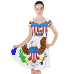Cap Sleeve Midi Dress 