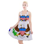 E8cftciweaqngbg Halter Party Swing Dress 