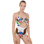 E8cftciweaqngbg Scallop Top Cut Out Swimsuit
