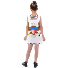 Kids  Cross Back Dress 