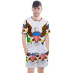 E8cftciweaqngbg Men s Mesh Tee and Shorts Set