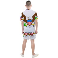 Men s Mesh T-Shirt and Shorts Set 
