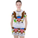 E8cftciweaqngbg Women s Tee and Shorts Set