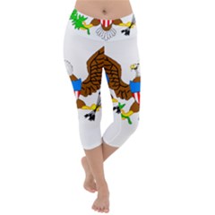 Lightweight Velour Capri Yoga Leggings 