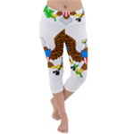 E8cftciweaqngbg Lightweight Velour Capri Yoga Leggings