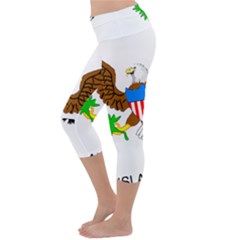 Lightweight Velour Capri Yoga Leggings 