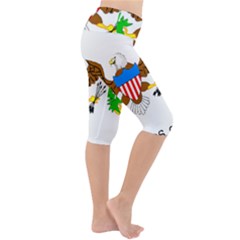 Lightweight Velour Cropped Yoga Leggings 