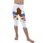 E8cftciweaqngbg Kids  Lightweight Velour Capri Leggings 